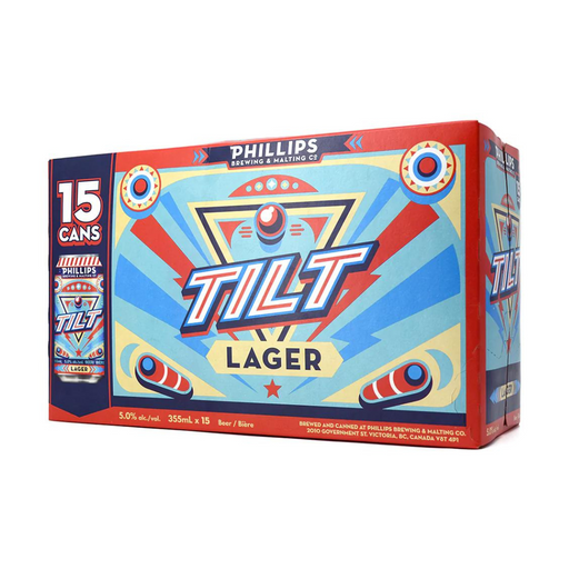 Tilt Lager - Phillips Brewing (15pk)* - BCause