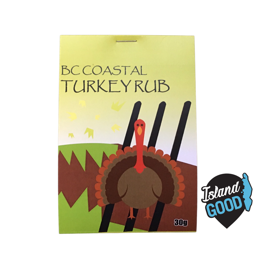 Turkey Rub - BC Coastal Grilling - All Natural Rubs (26g) - BCause