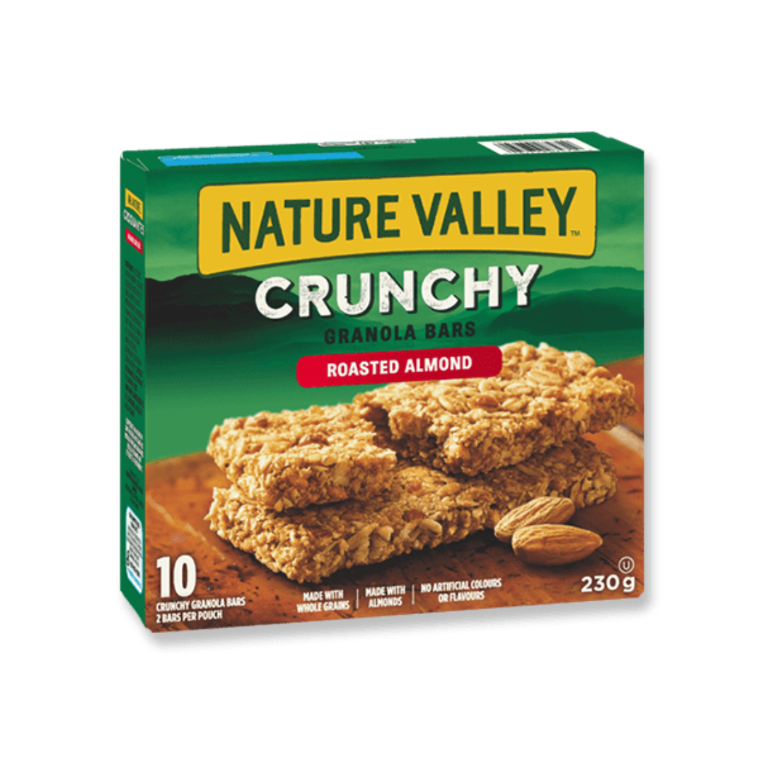 Roasted Almond (Crunchy) - Nature Valley (10x230g) - BCause