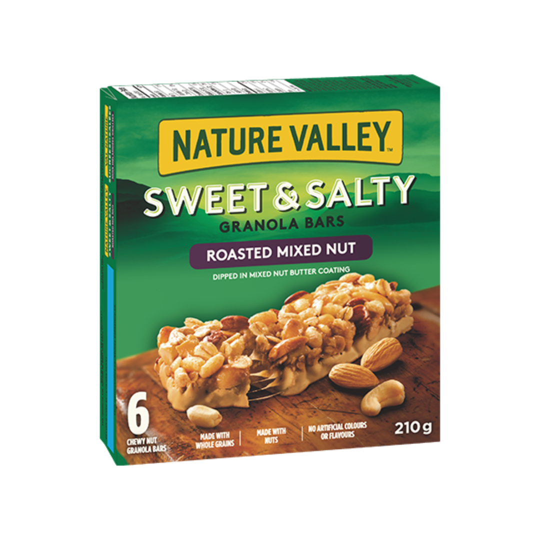 Roasted Mixed Nut (Sweet & Salty) - Nature Valley (6x210g) - BCause
