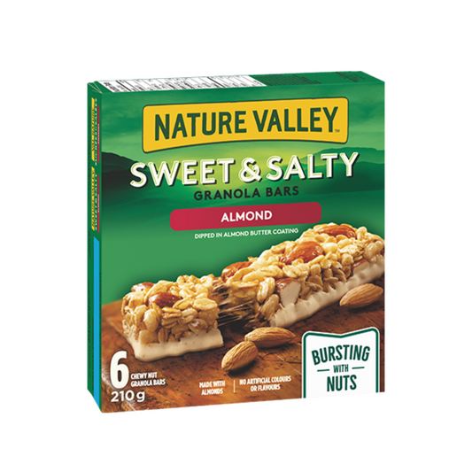 Almond (Sweet & Salty) - Nature Valley (6x210g) - BCause