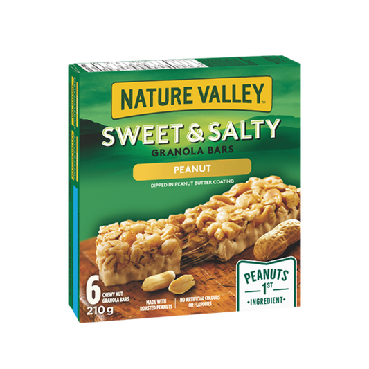 Peanut (Sweet & Salty) - Nature Valley (6x210g) - BCause
