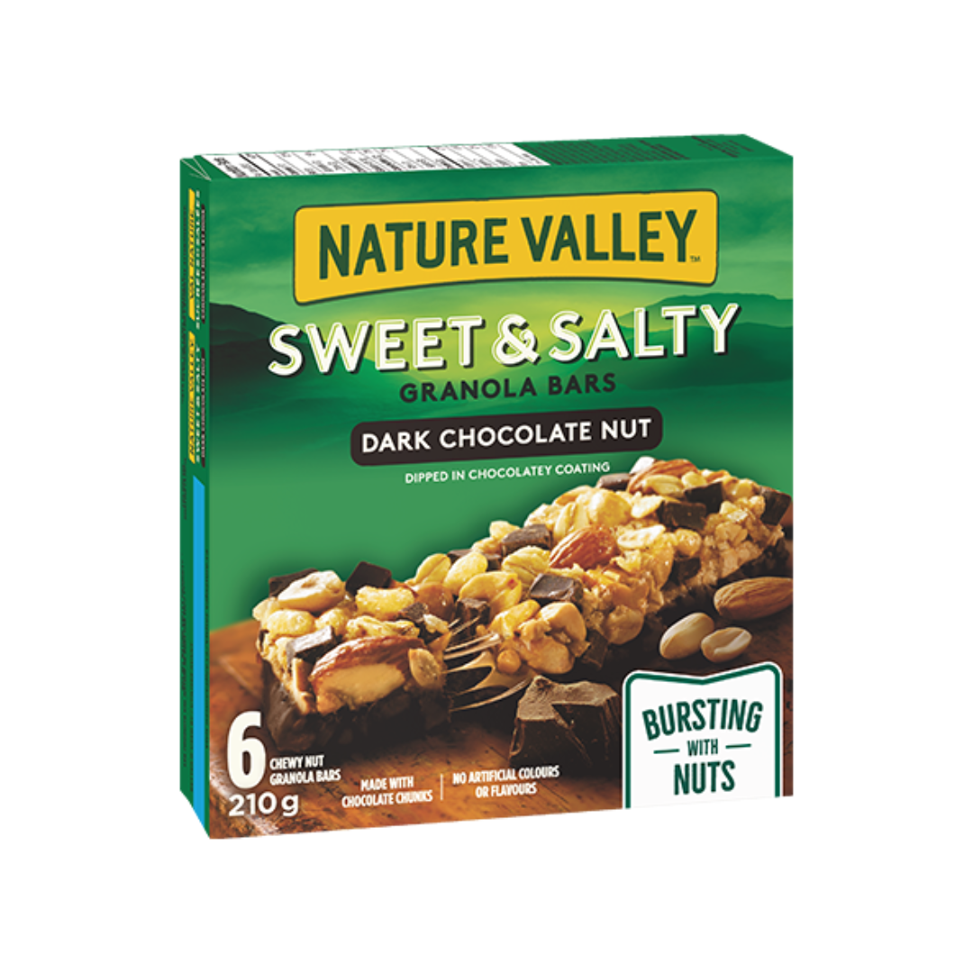 Dark Chocolate Nut (Sweet & Salty) - Nature Valley (6x210g) - BCause