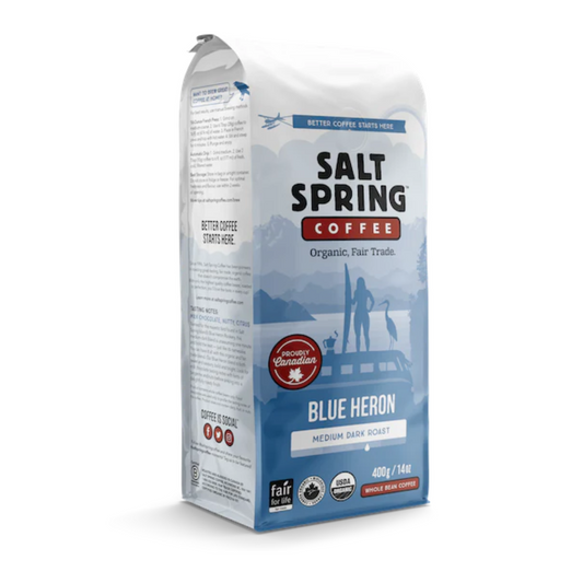 Blue Heron - Salt Spring Coffee (400g) - BCause