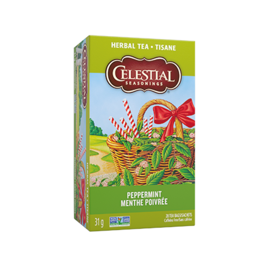 Peppermint Herbal Tea - Celestial (31g) - BCause