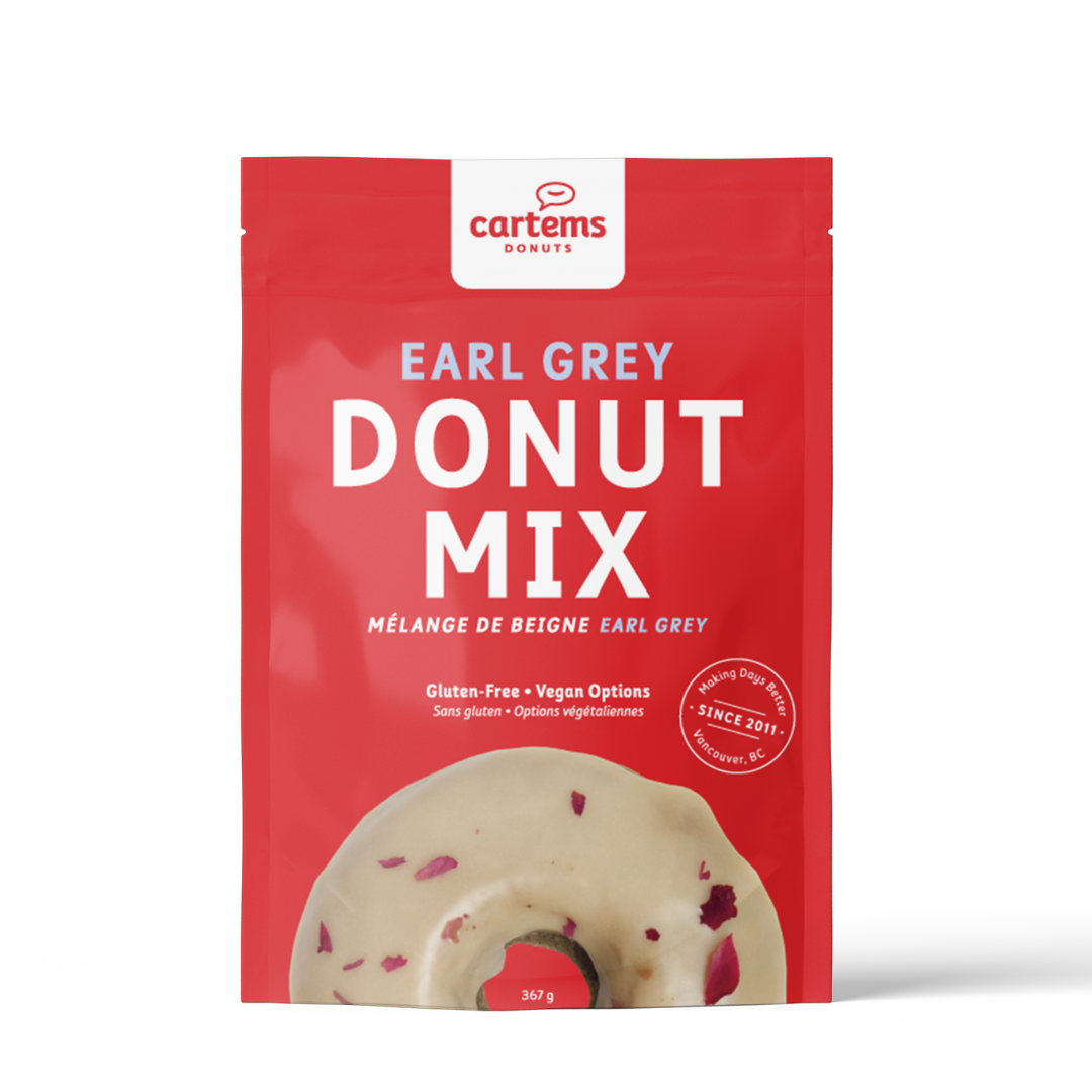 Earl Grey Donut Mix - Cartems Donuts (524ml) - BCause