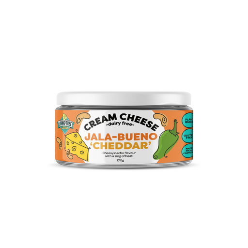 Jala-Bueno Cheddar (Dairy-Free Cheese Spread) - Living Tree Foods (170g) - BCause