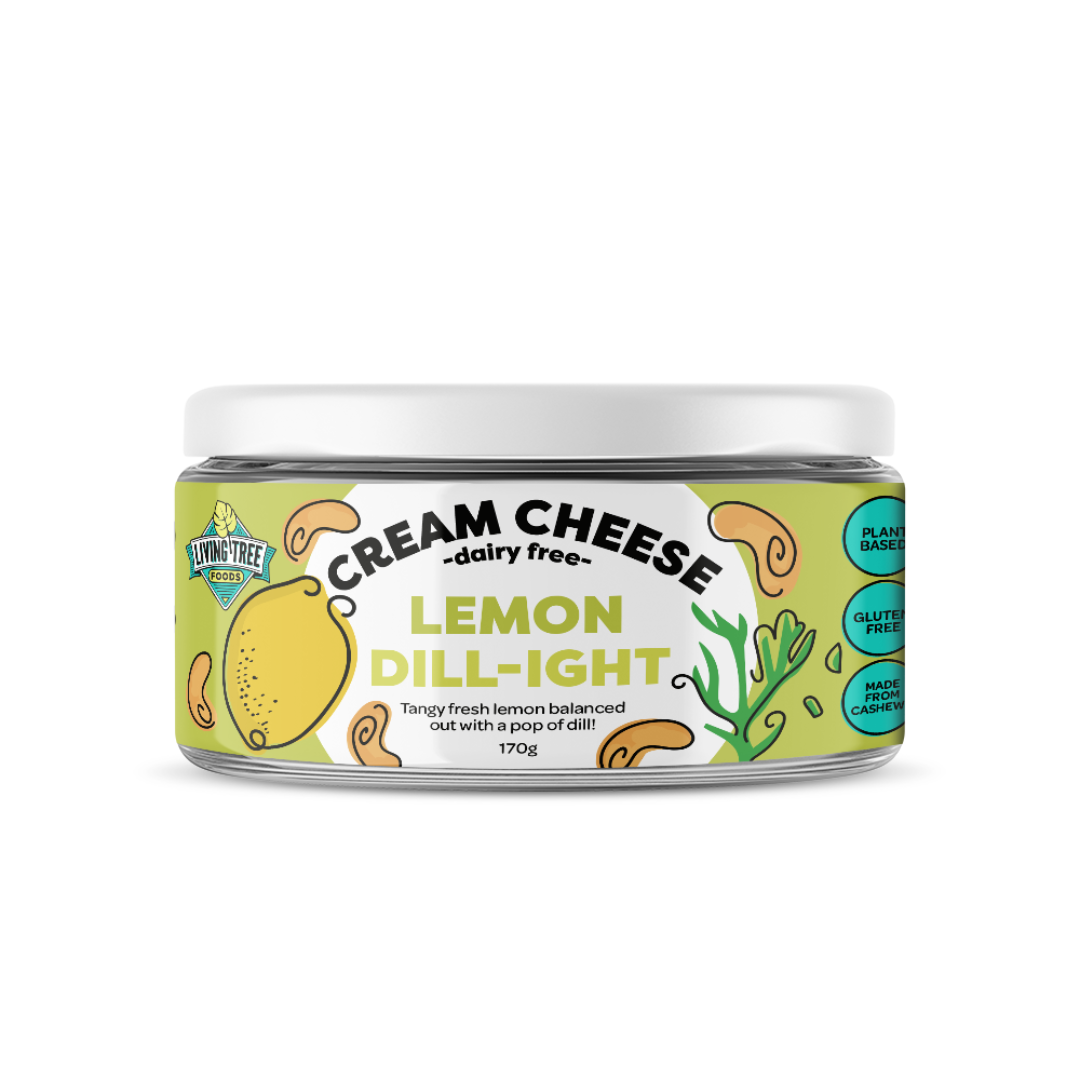 Lemon Dill-ight (Dairy-Free Cheese Spread) - Living Tree Foods (170g) - BCause