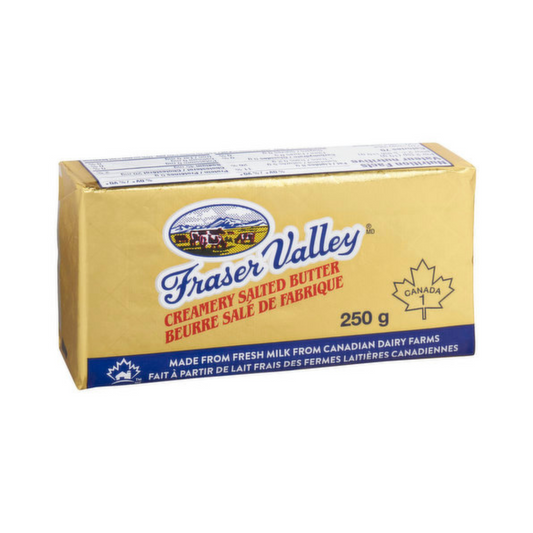 Salted Butter - Fraser Valley Creamery (250g) - BCause