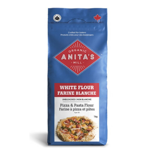Unbleached Pizza & Pasta Flour - Anita's Organic Mill (1 kg) - BCause