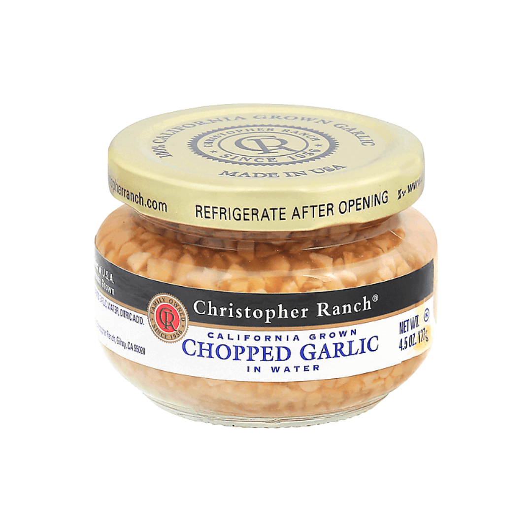 Chopped Garlic - Christopher Ranch (120g) - BCause