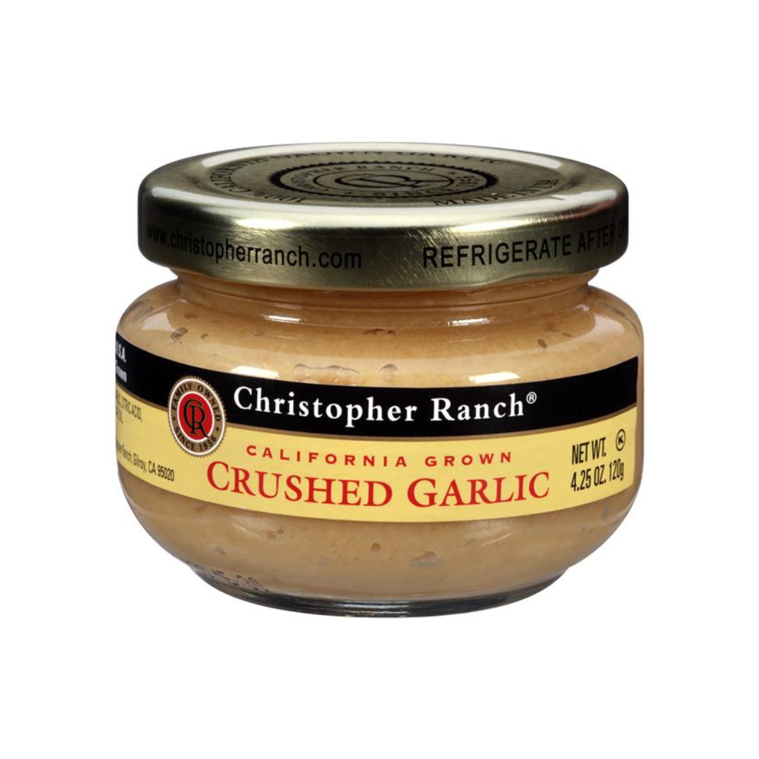Crushed Garlic - Christopher Ranch (120g) - BCause