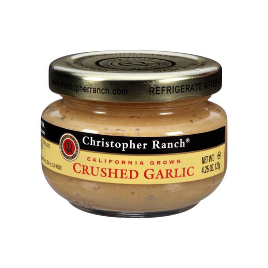 Crushed Garlic - Christopher Ranch (120g) - BCause