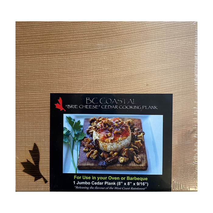 Brie Cheese Cedar Cooking Plank - BC Coastal Grilling - BCause