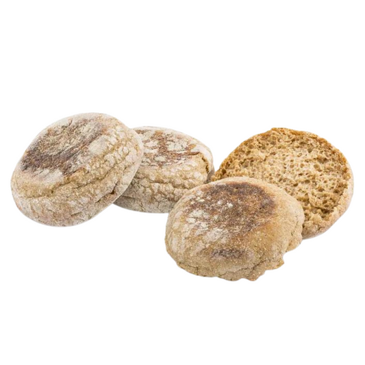 Whole Wheat English Muffins - Golden West (6pk) - BCause