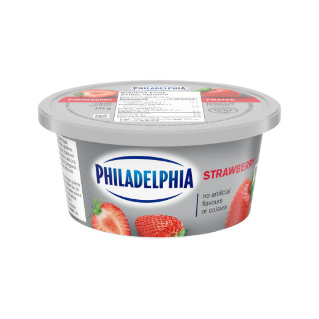 Strawberry - Philadelphia Cream Cheese (227g) - BCause