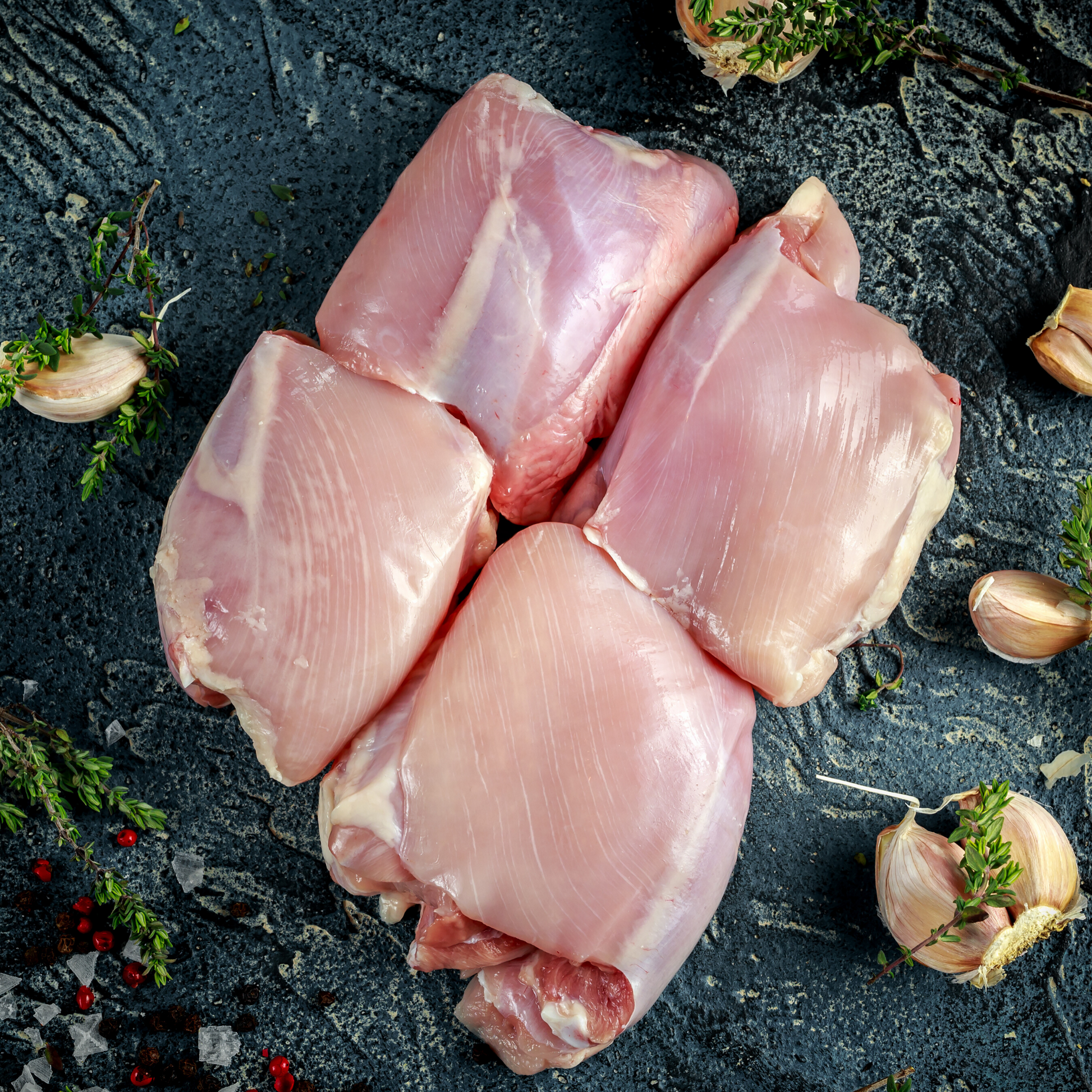 Chicken Thighs (4 Pack) - Two Rivers Meats - BCause