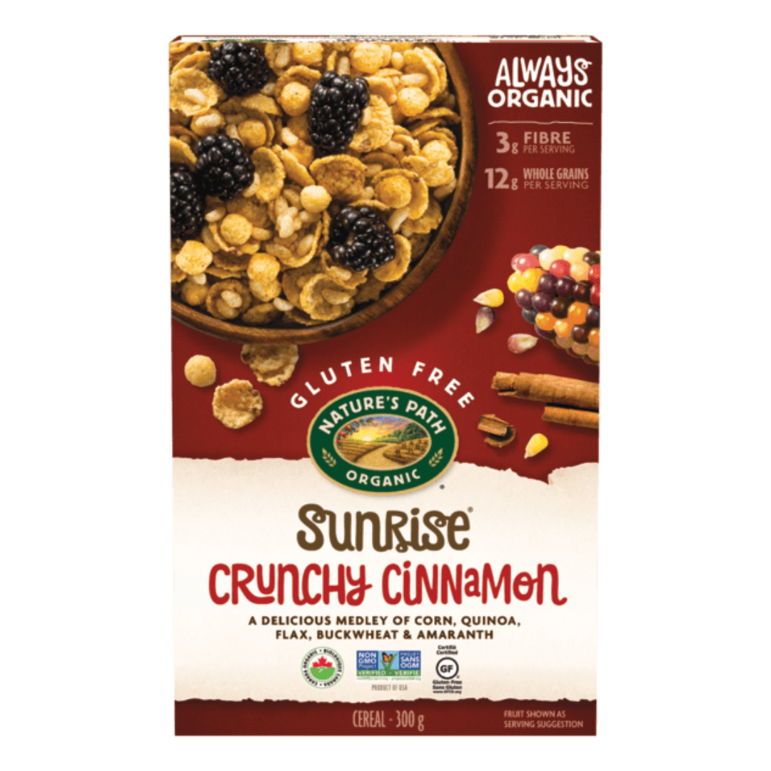Sunrise Crunchy Cinnamon - Nature's Path (300g) - BCause