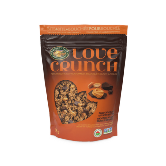 Dark Chocolate & Peanut Butter (Love Crunch) Granola - Nature's Path (325g) - BCause