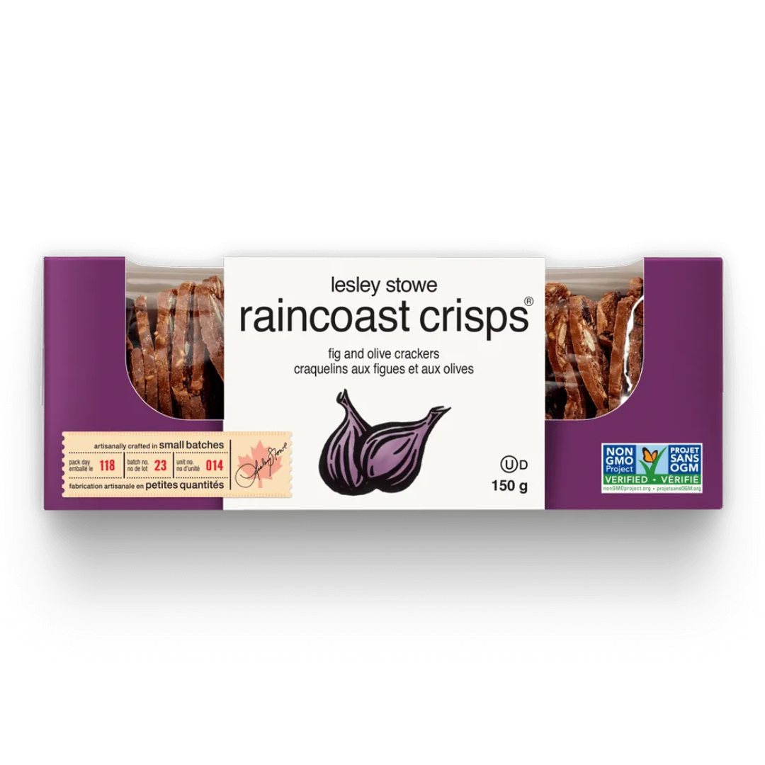 Fig & Olive - Raincoast Crisps (150g) - BCause