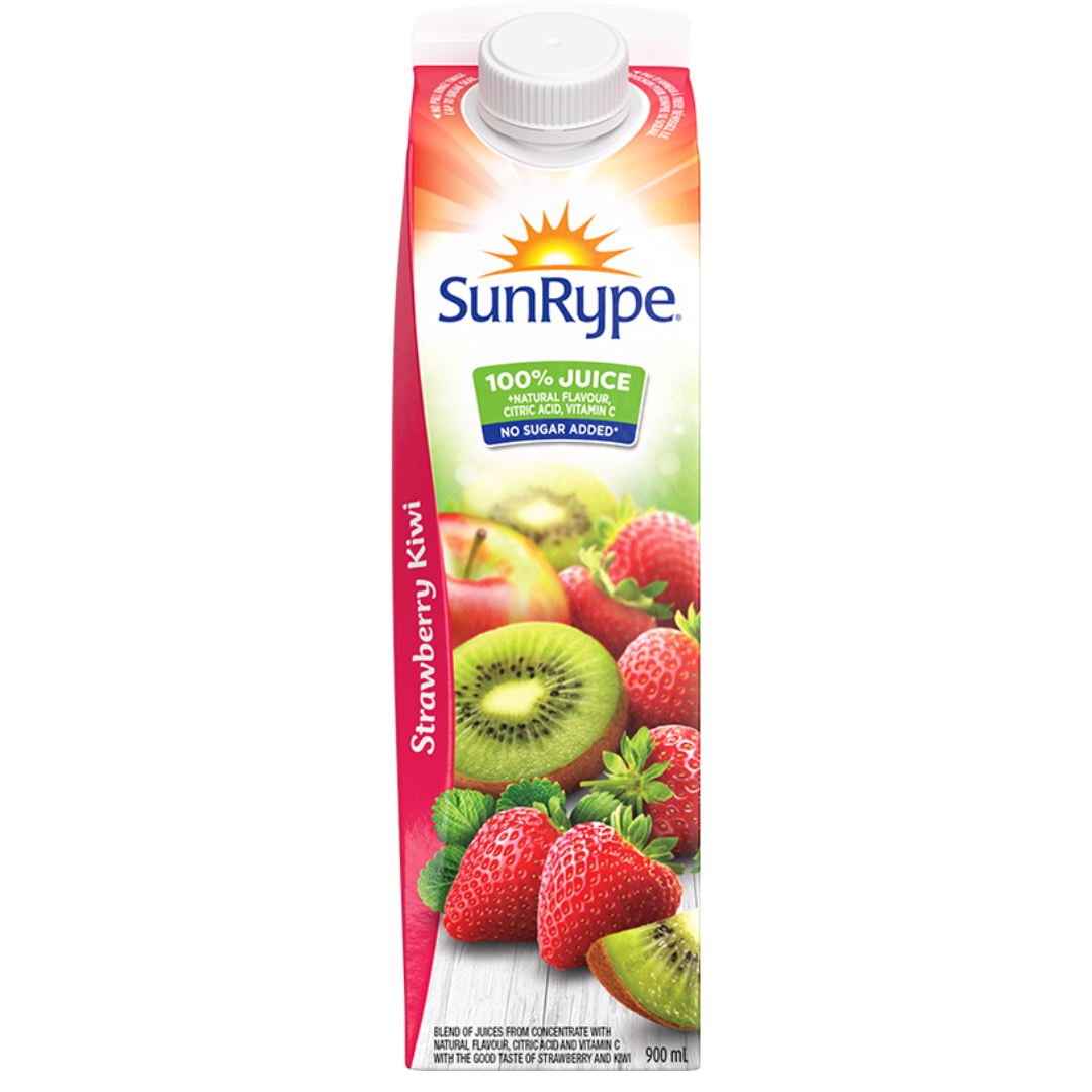 Strawberry Kiwi - Sunrype (900ml) - BCause