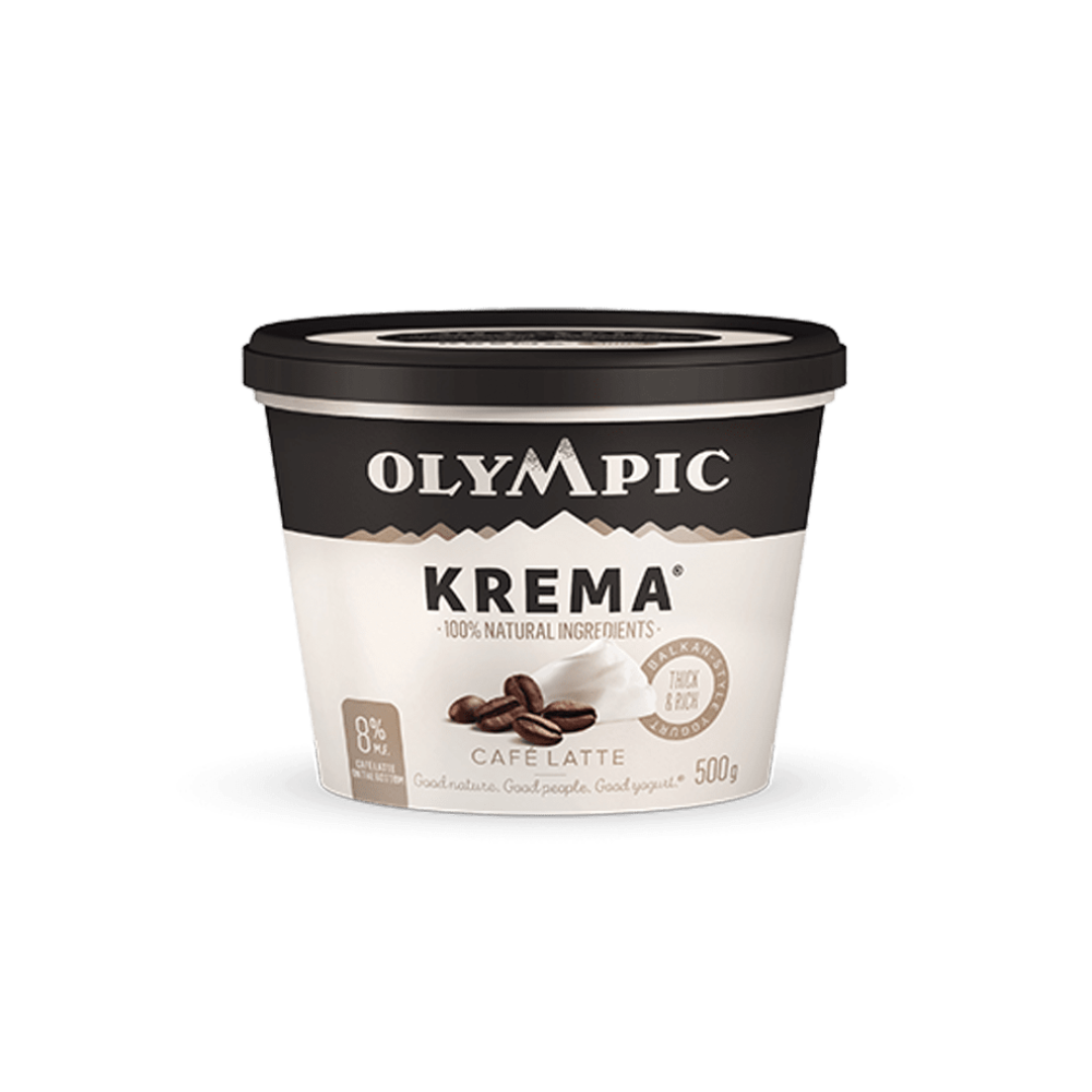 Krema Cafe Latte Yogurt - Olympic Dairy (500g) - BCause