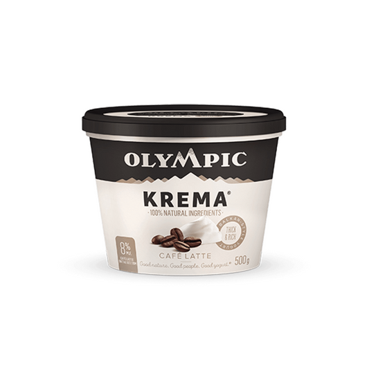 Krema Cafe Latte Yogurt - Olympic Dairy (500g) - BCause