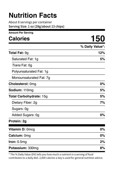 Sea Salt - Kettle Chips (220g) - BCause
